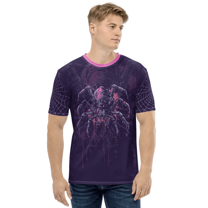 Purple Poison Spider T-shirt product image (2)