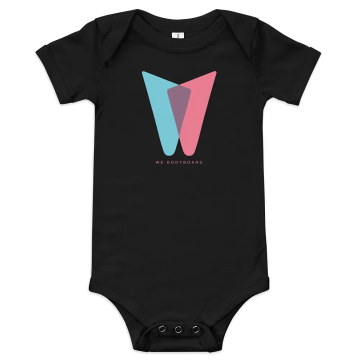 We Bodyboard CLassic Logo // Baby Bodysuit product image (1)