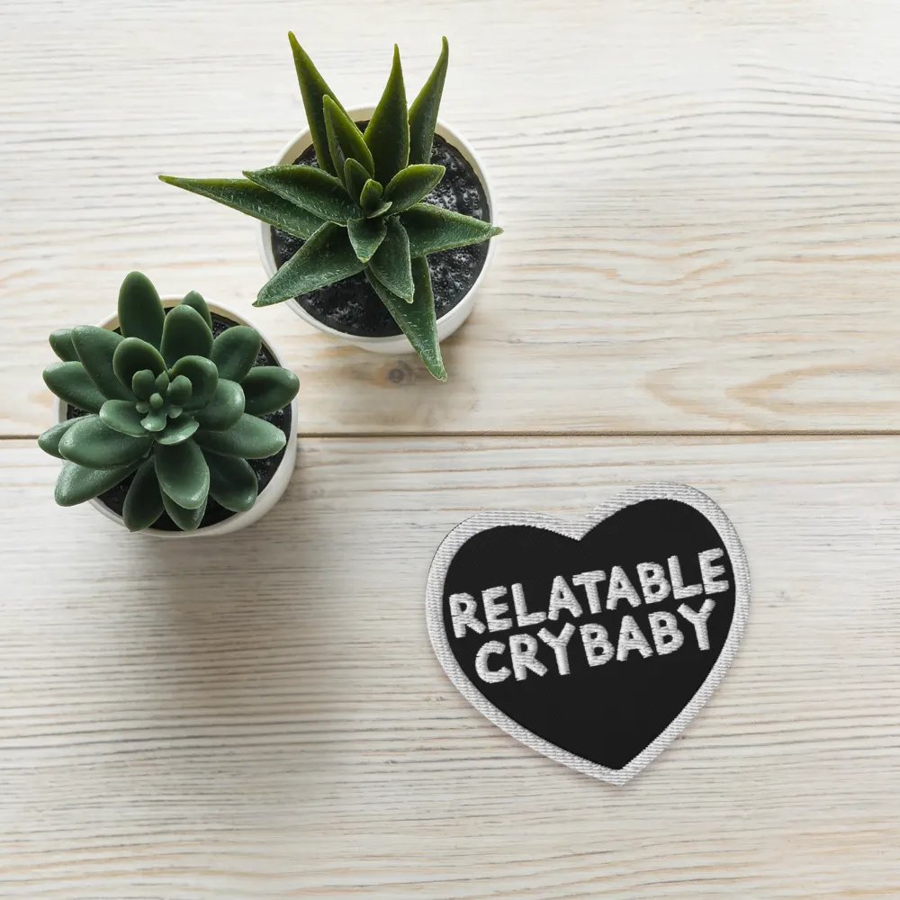 Relatable Crybaby Heart Patch product image (4)