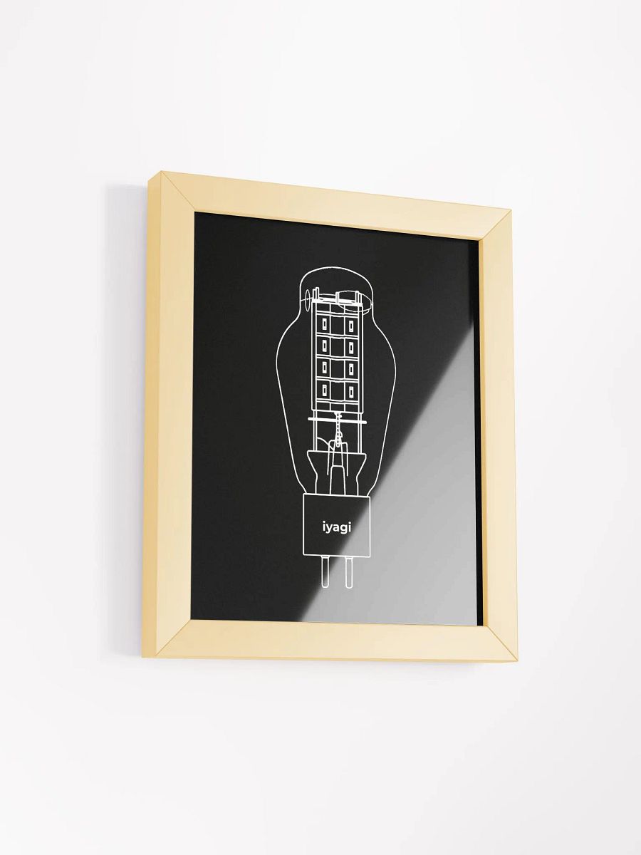 Premium Framed iyagi 300B Tube Poster (black) product image (3)