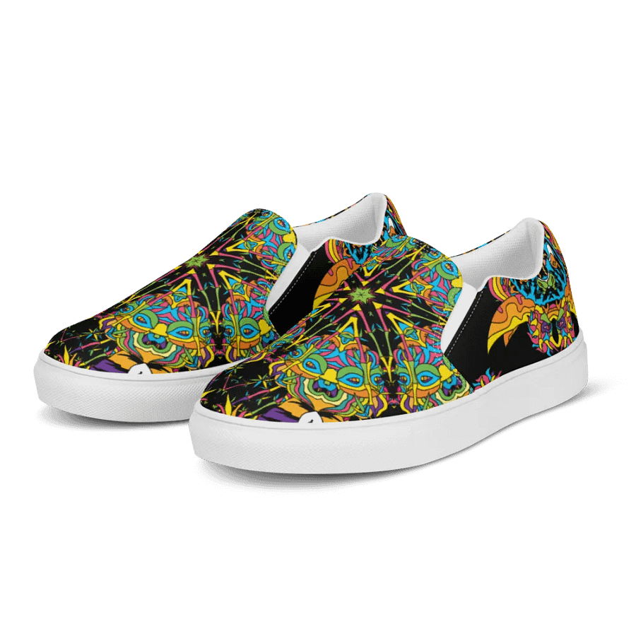 Kaleidescope Men's Canvas Slip On Shoes product image (2)