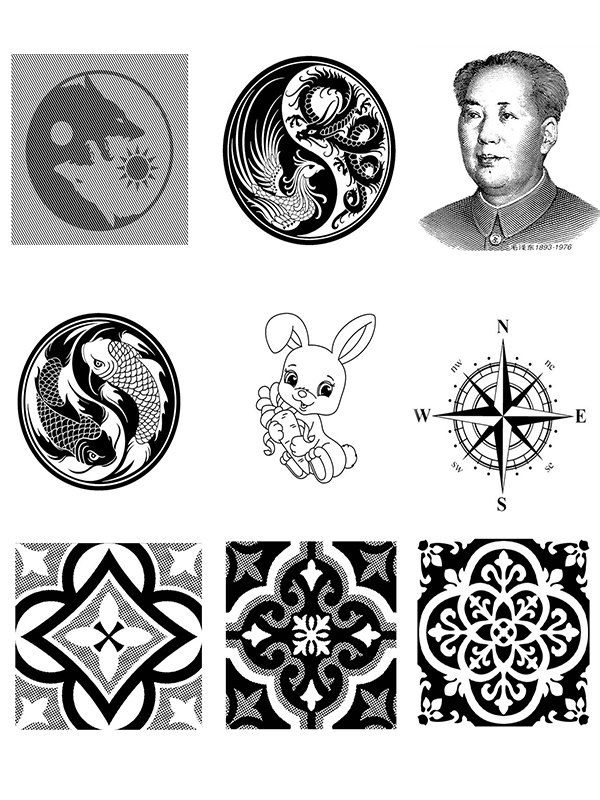 Artistic concrete imaging film product image (9)