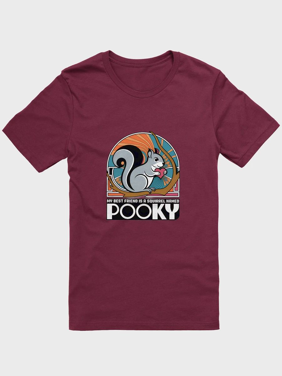 Super Soft and Flattering Tee: My Best Friend is a Squirrel Named Pooky product image (1)