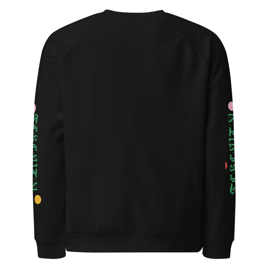 Flowing Beauty Watercolor Raglan Sweatshirt product image (7)
