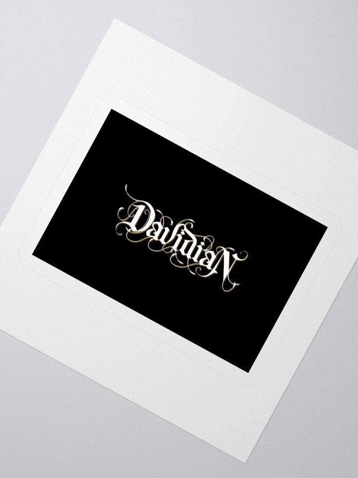 Davidian Logo - Kiss Cut Stickers product image (2)
