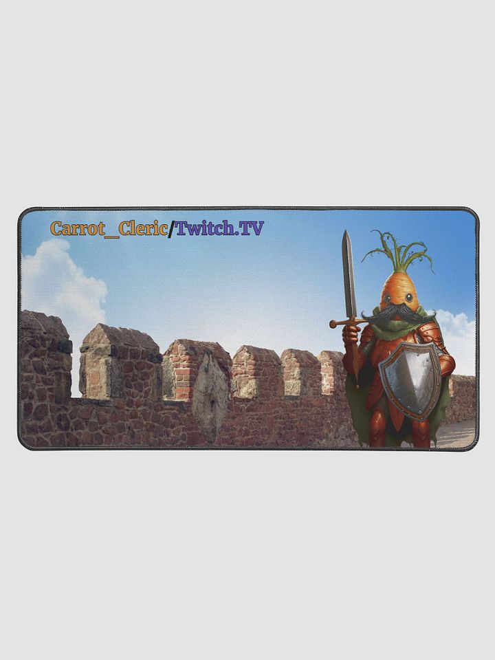 Mustache Carrot Mat product image (1)