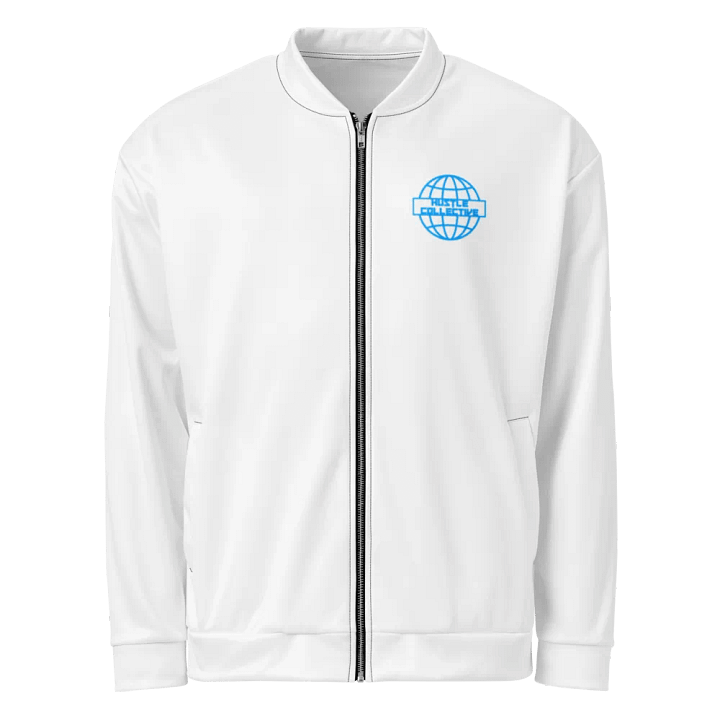 Grind Mode Always On Bomber Jacket (White) product image (1)