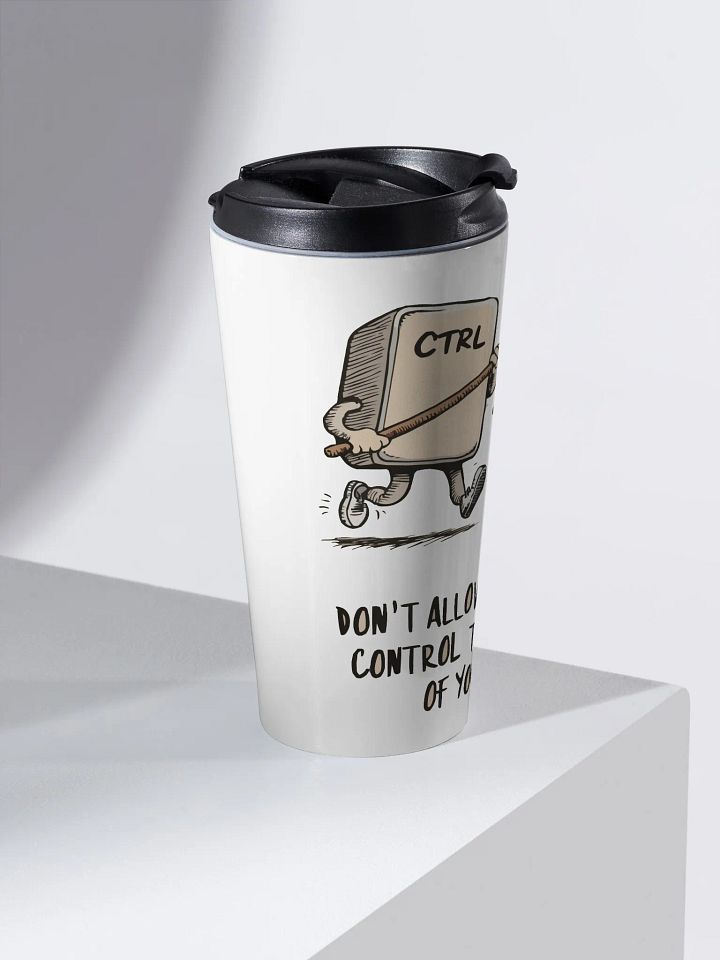 Escape Control Stainless Steel Travel Mug product image (2)