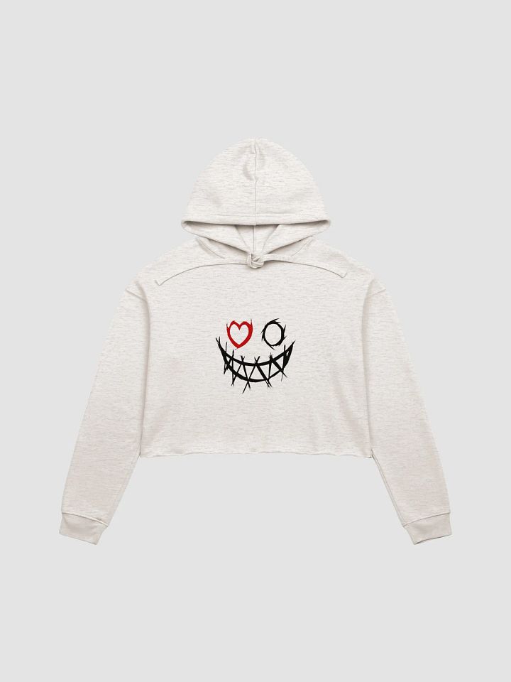 Mad Sinister Smile Crop Hoodie product image (13)