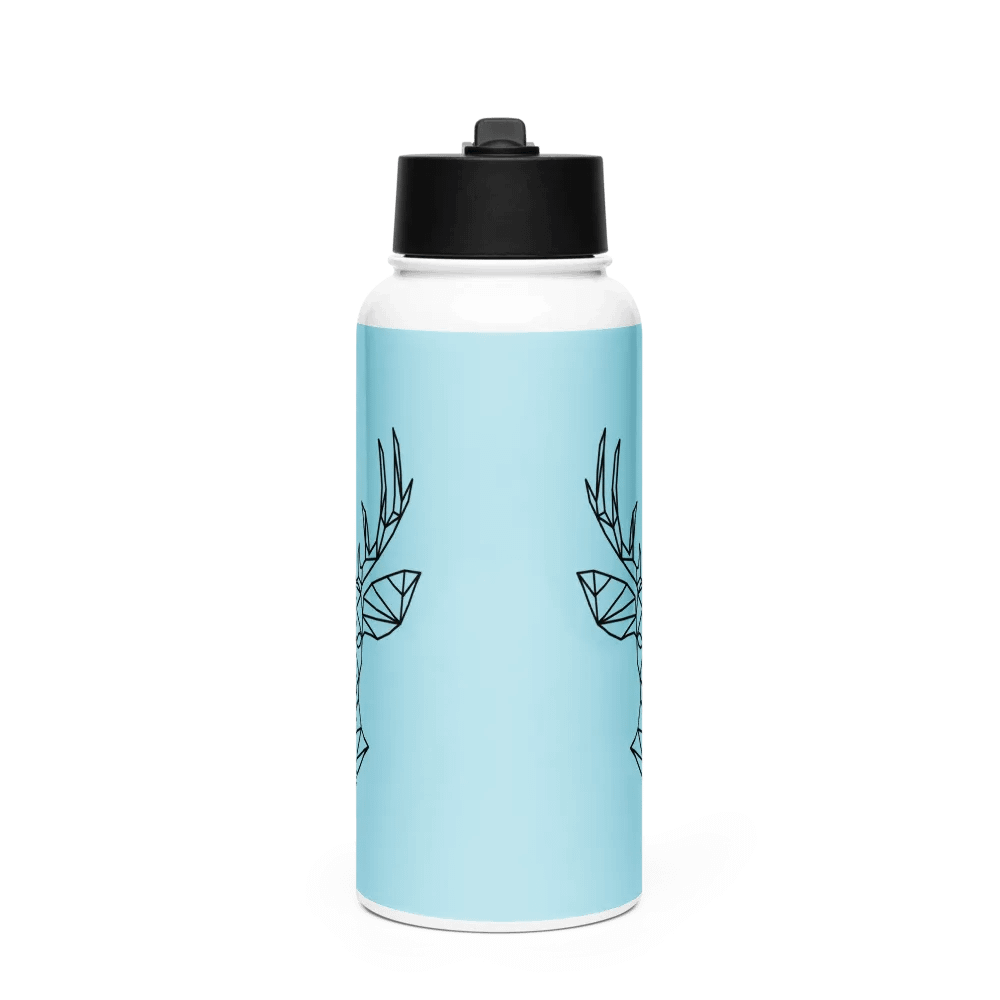 Fractal Deer Water Bottle - 32oz Stainless product image (1)