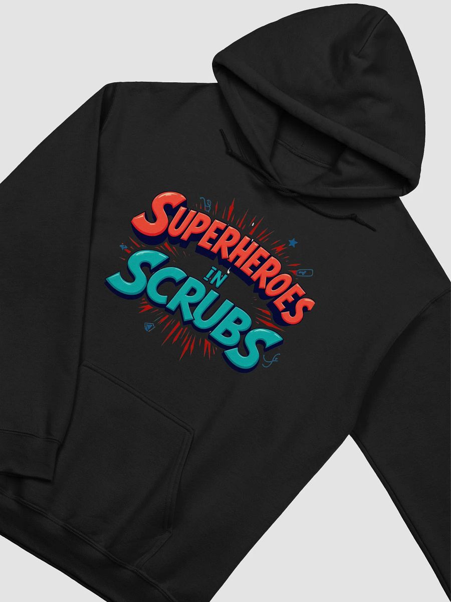 Superheroes in Scrubs Burst Hoodie product image (25)