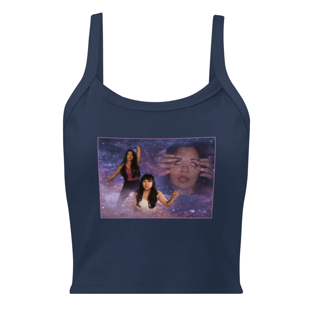 3 Missy Galaxy ribbed tank top product image (5)