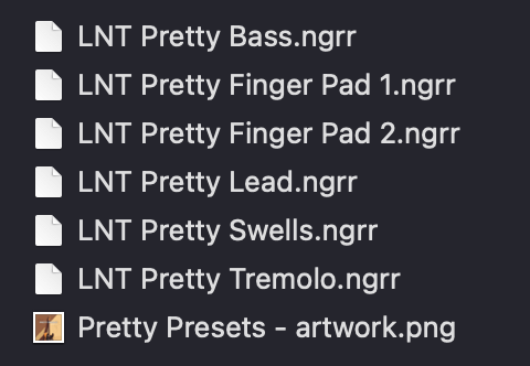 Pretty Presets [Guitar Rig 6 Preset Pack] product image (2)