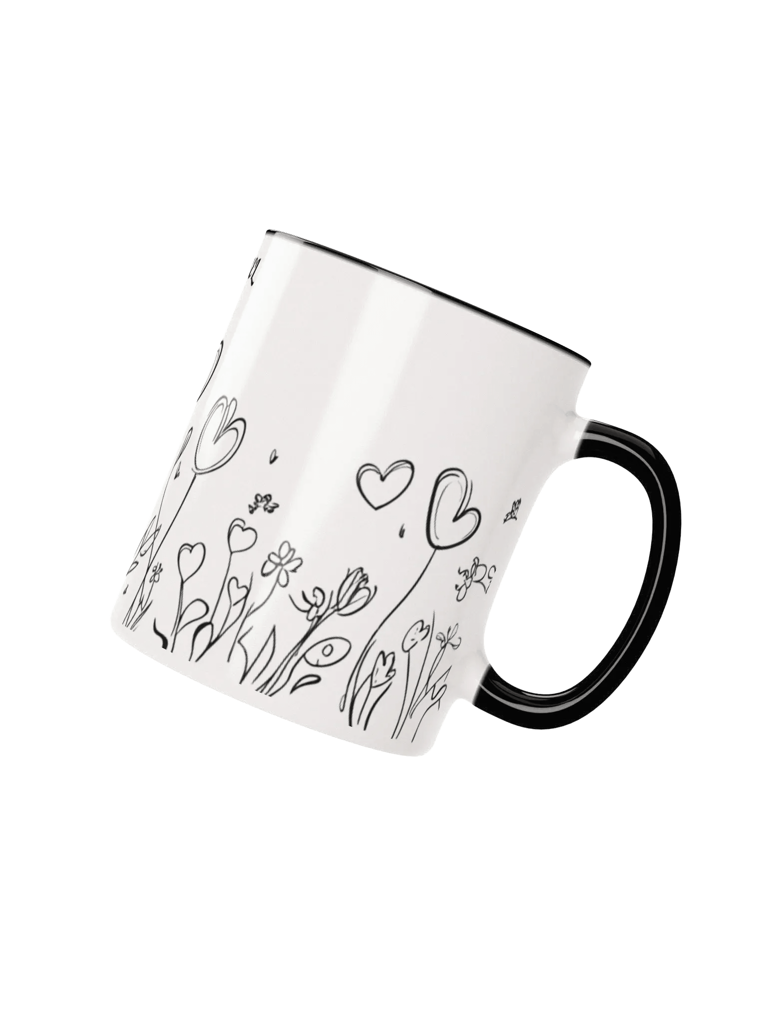 Mom Fuel Mug – Sketch Heart Garden Edition product image (3)