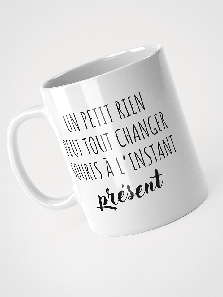 Mug Blanc - Un petit rien - Cadeau citation positive product image (2)