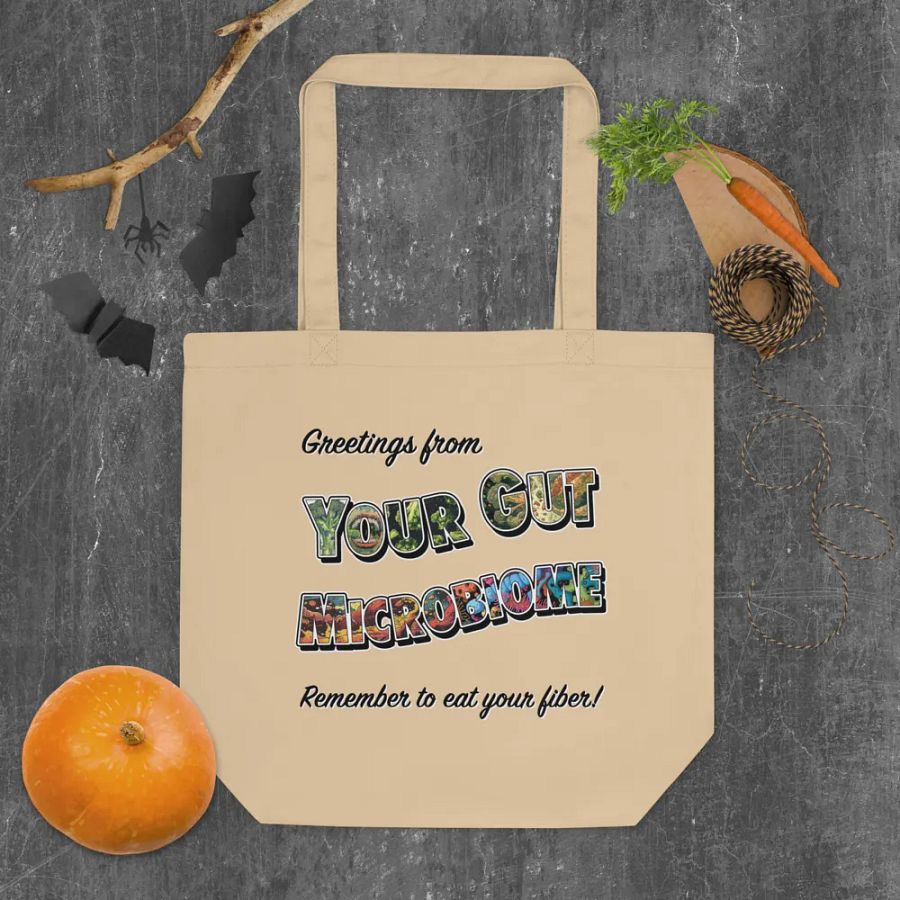 Greetings from Your Gut Microbiome (tote) product image (4)