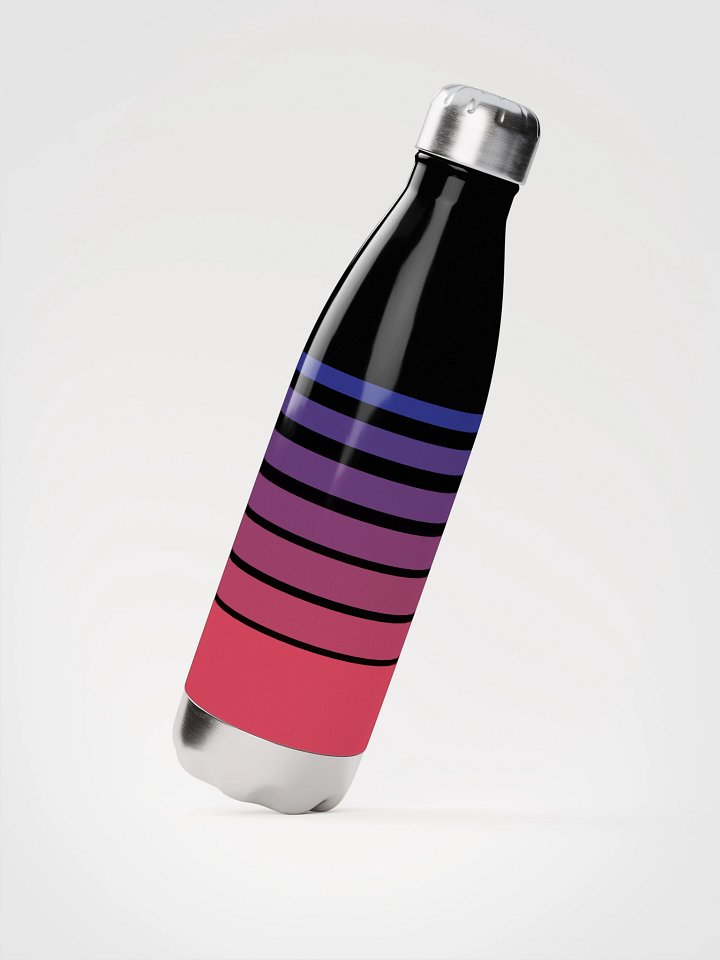 Dual Process Theory - YT Icon Background - Stainless Steel Water Bottle product image (2)