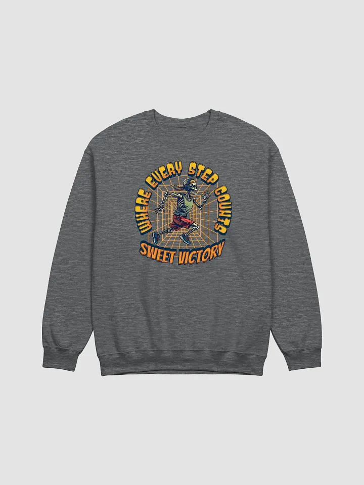 Where Every Step Counts Sweet Victory Runner Skeleton Crewneck product image (3)