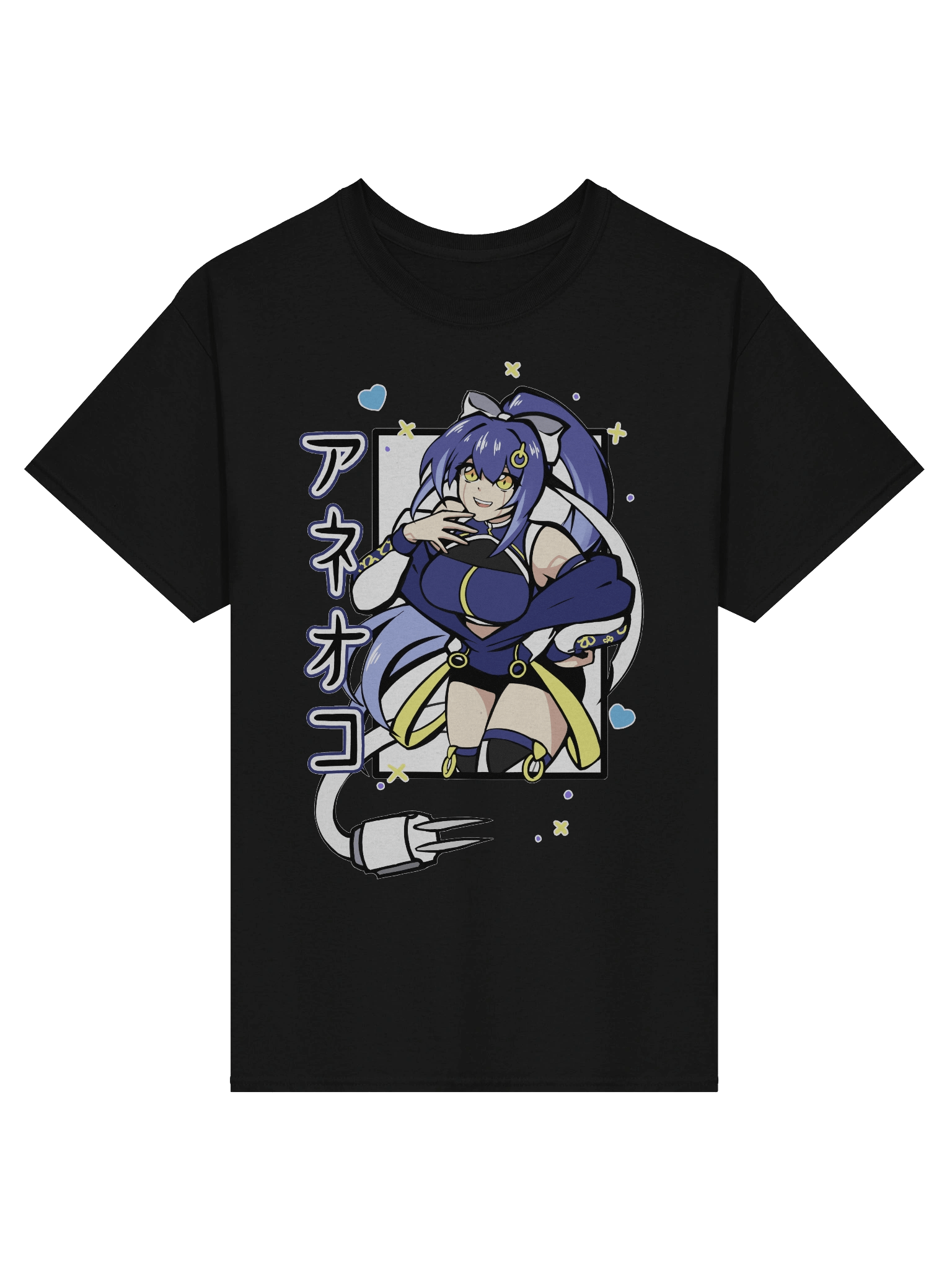 Aneoko - Katakana Print T-Shirt + Jersey Number 1 product image (2)
