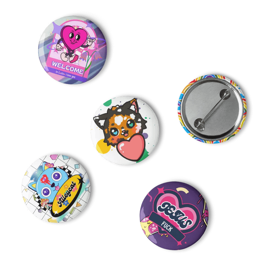 Alleycat Appreciator Button Set product image (6)