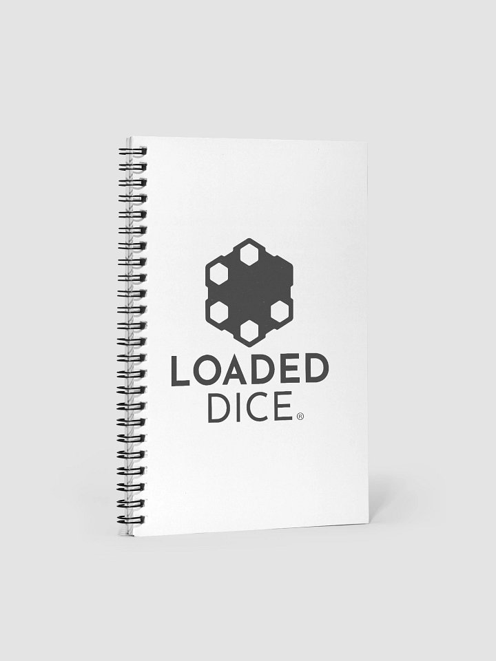 Loaded Dice Spiral Notebook product image (1)