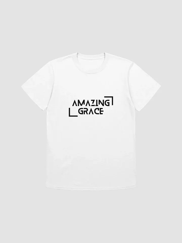 Amazing Grace | Blck Ltrs | T-Shirt Male product image (2)