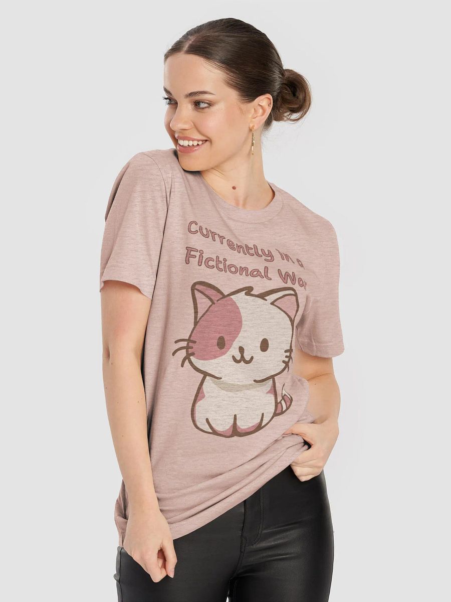 Currently in a fictional war, shirt product image (3)
