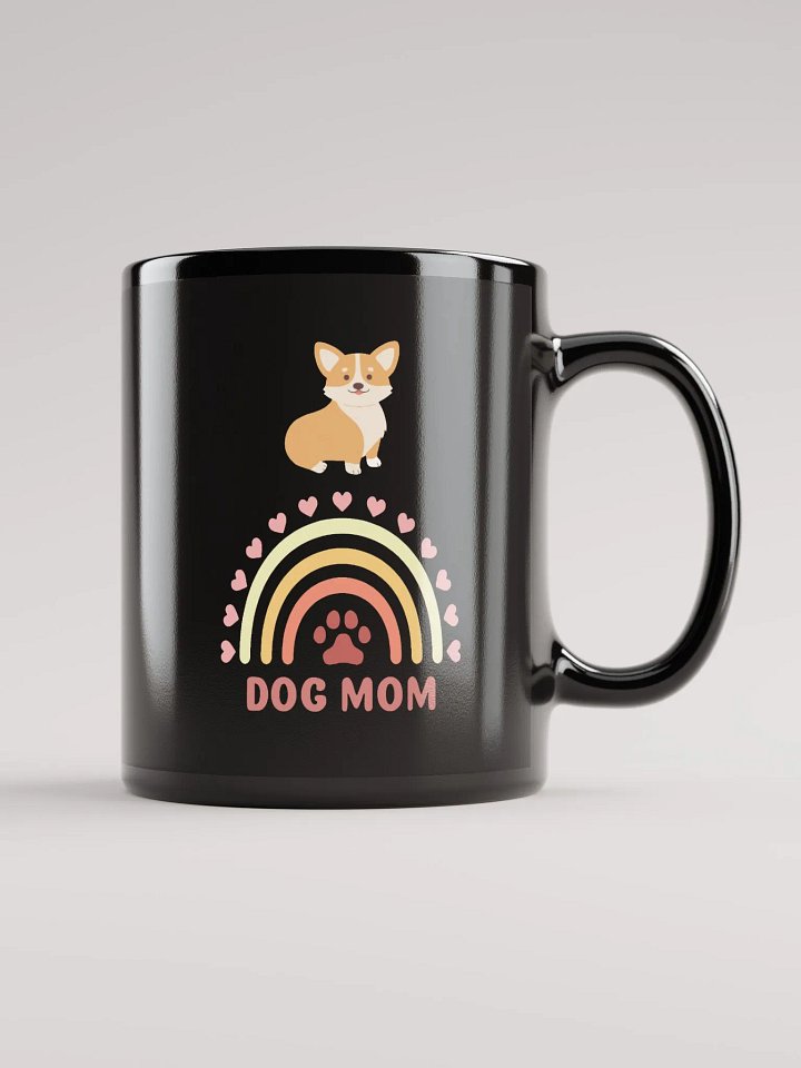 Rainbow Corgi Dog Mom Mug product image (1)