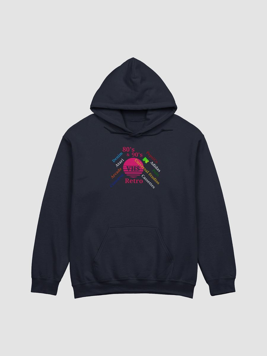 Retro VHS Circle Unisex Hoodie product image (1)
