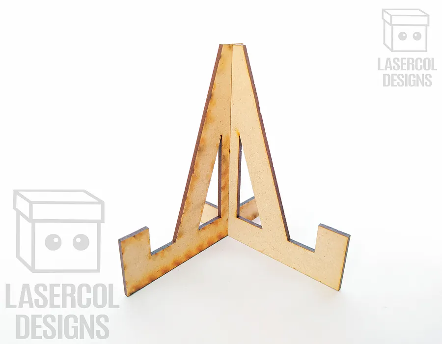 Easel Plate Stand Set 3 - Laser Cut Files product image (5)