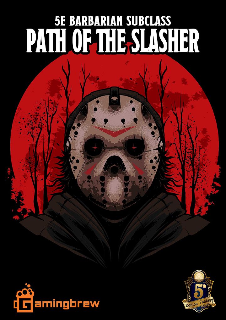 Path of the Slasher | 5E Barbarian Subclass product image (1)