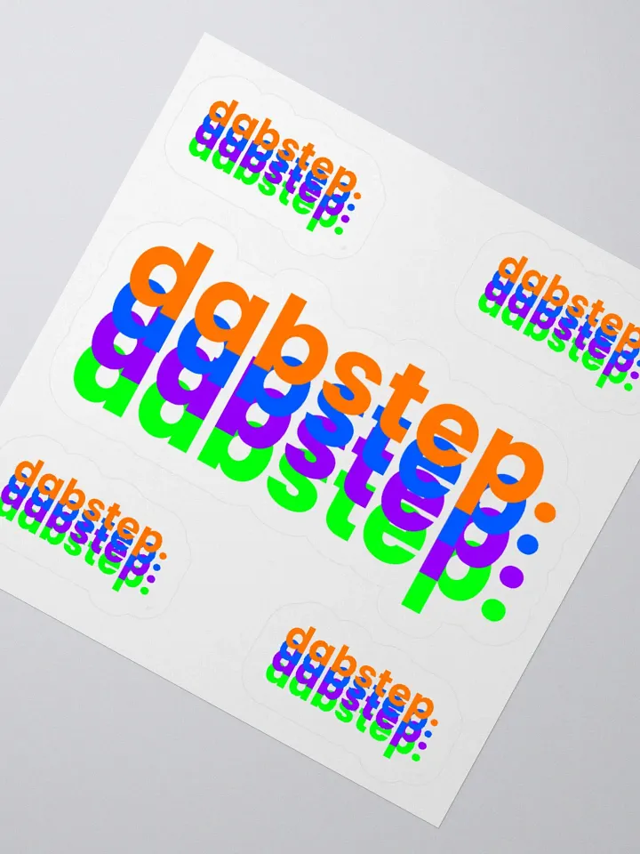 dabstep sticker sheet product image (1)