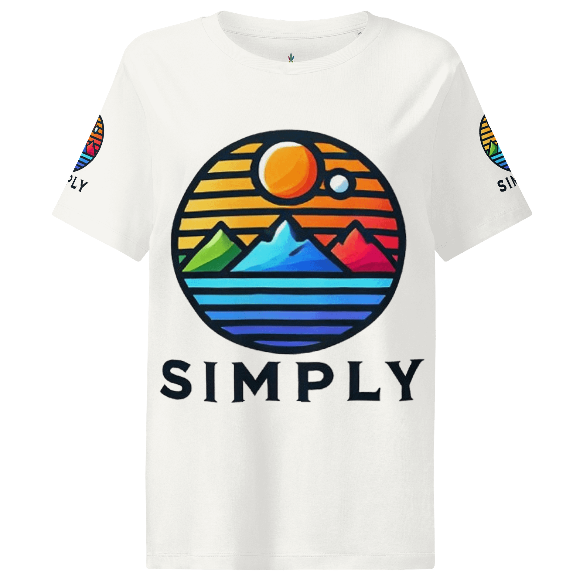 Simply Me Serene Organic Tee product image (1)