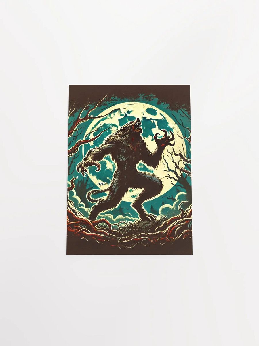 Full Moon Werewolf Premium Matte Poster product image (34)