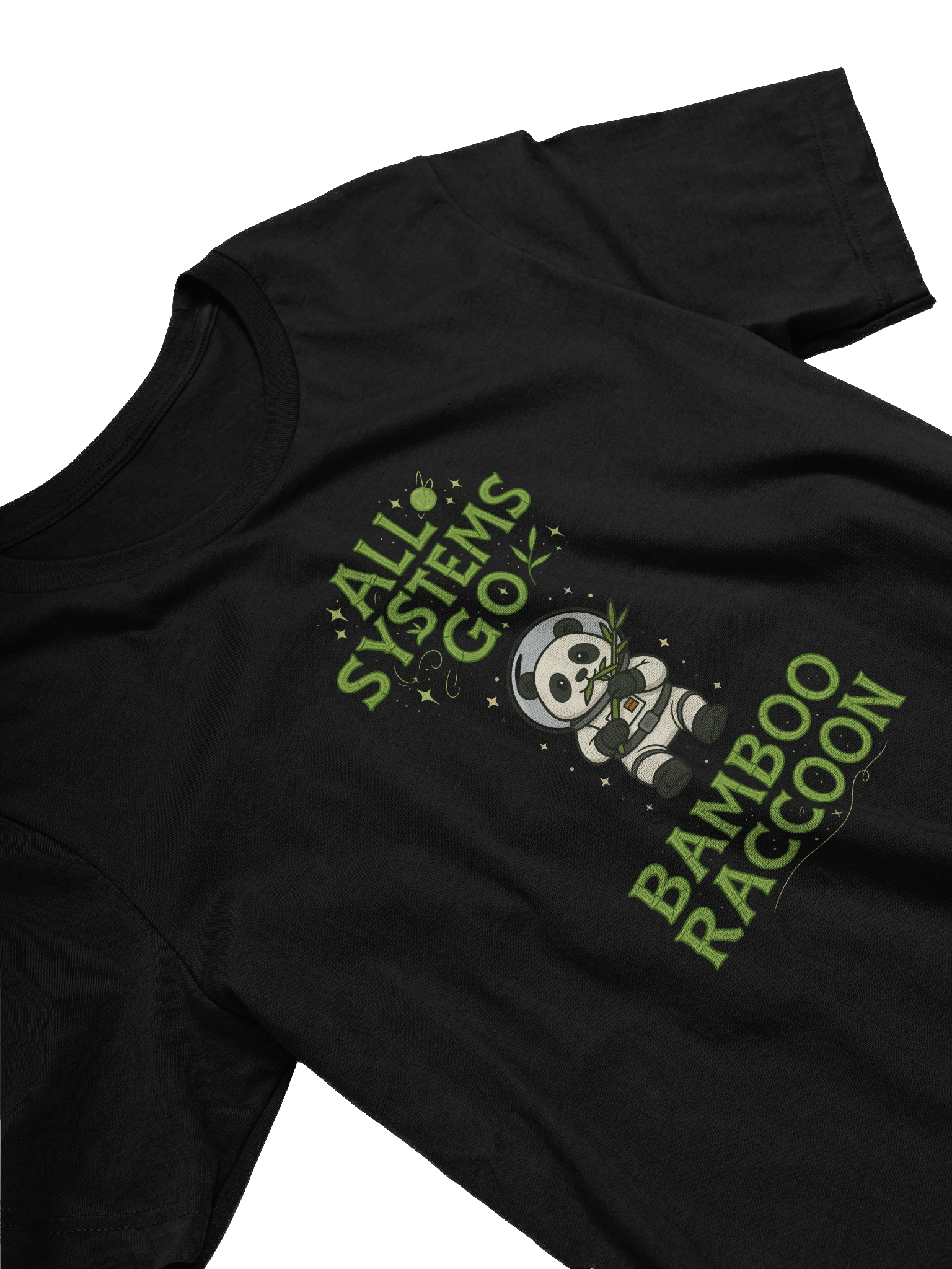 All Systems Go Bamboo Raccoon Tee product image (14)