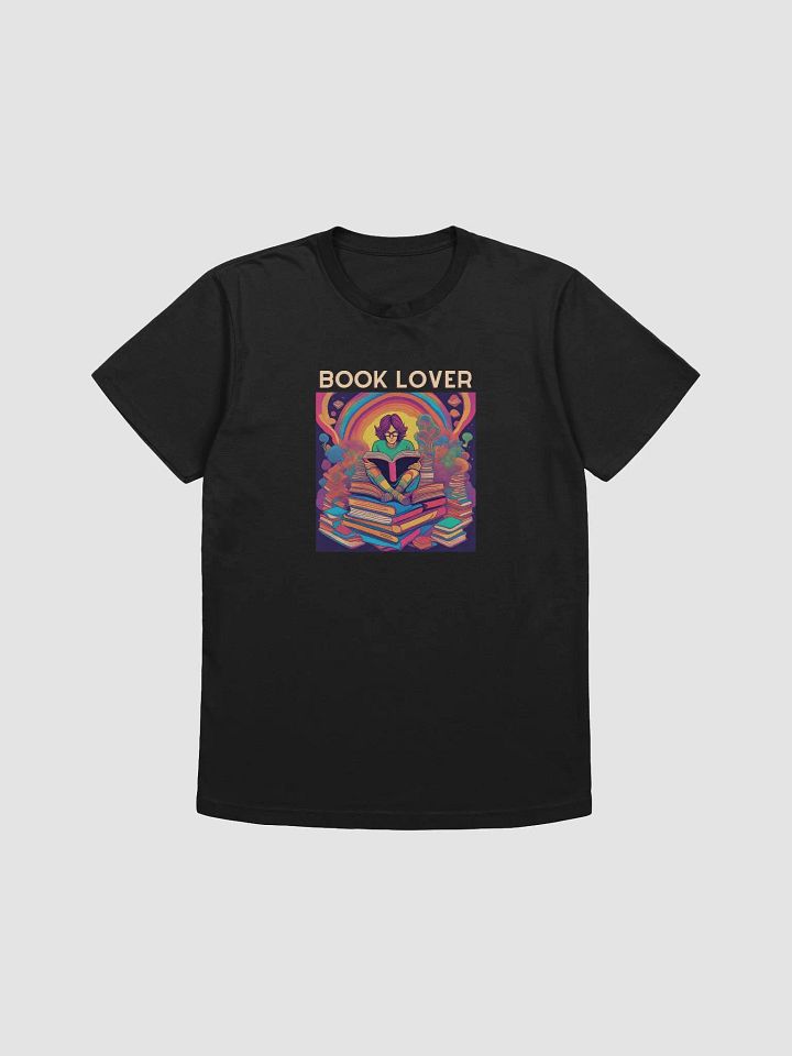 Psychedelic Book Lover Supersoft T-shirt product image (6)