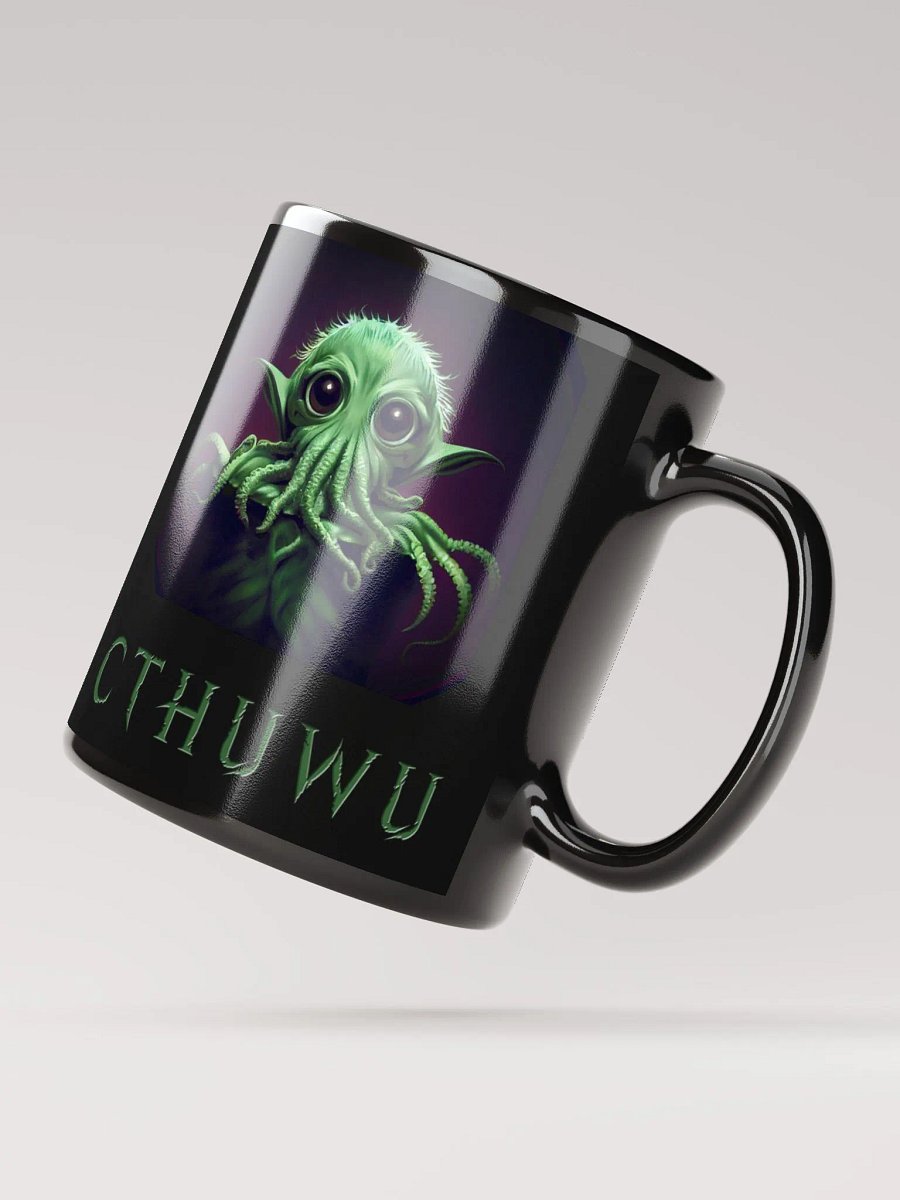 All Black Cthuwu Mug product image (5)