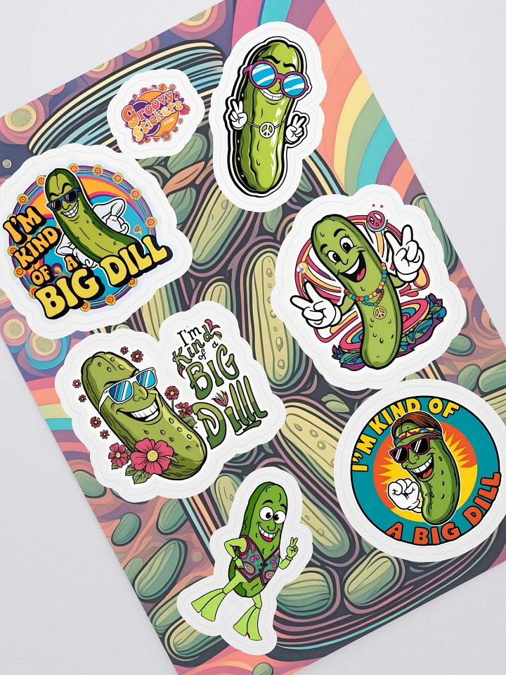 Peace pickle Sticker Sheet product image (1)