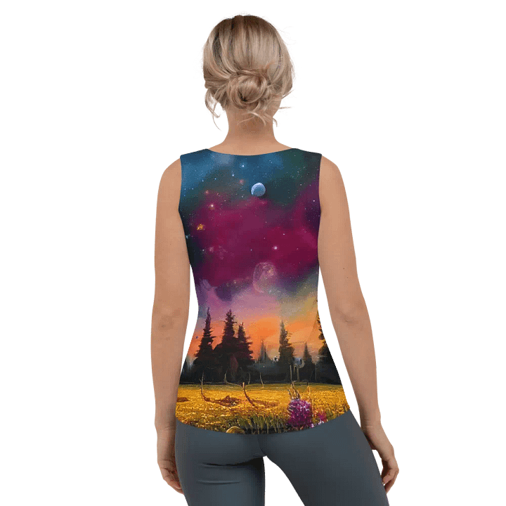 Cosmic Dreams All-Over Print Women's Tank Top product image (2)
