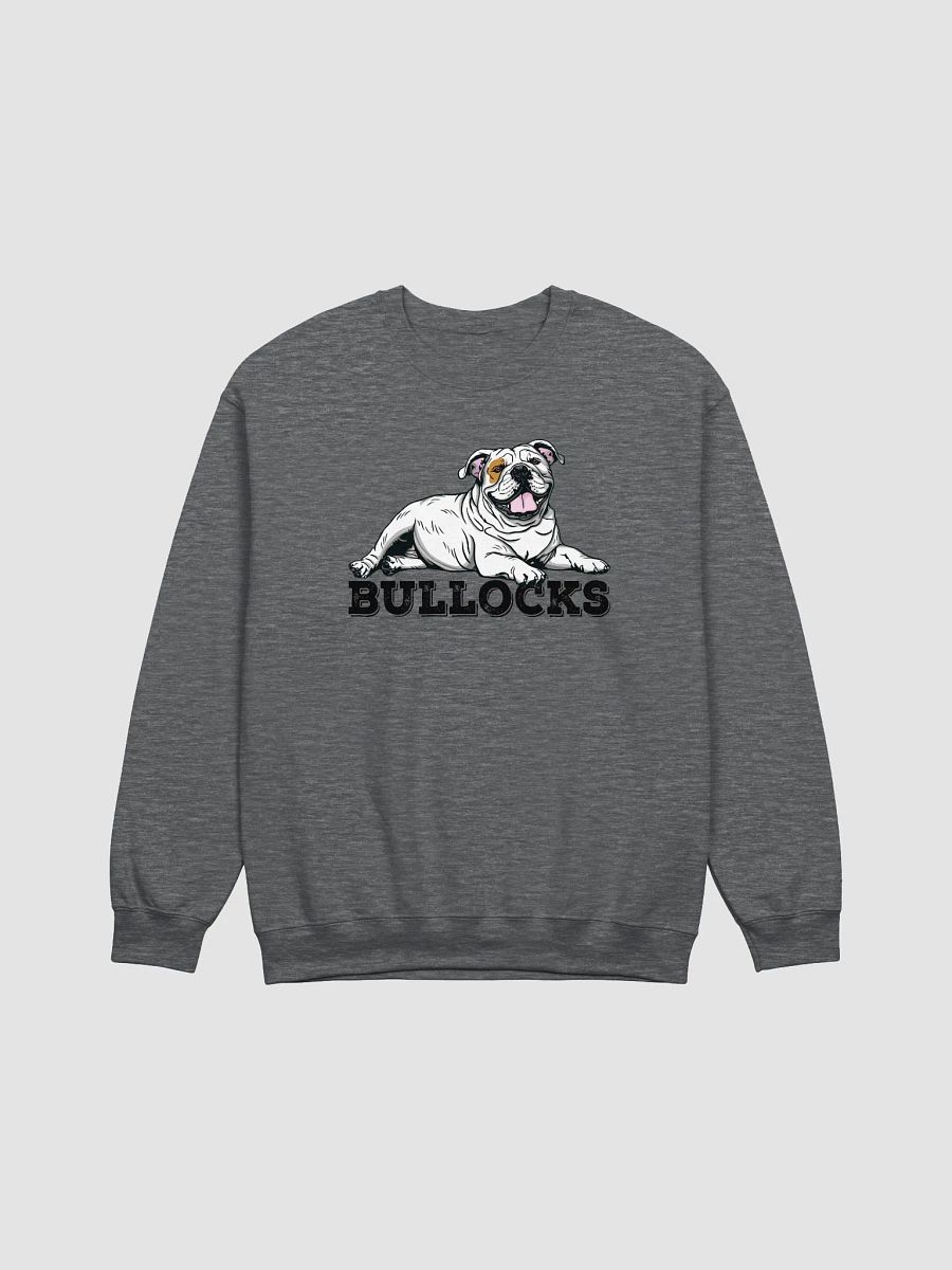 Bullocks Sweatshirt of an English Bulldog(White) | Funny Shirt for Bulldog Owners product image (3)