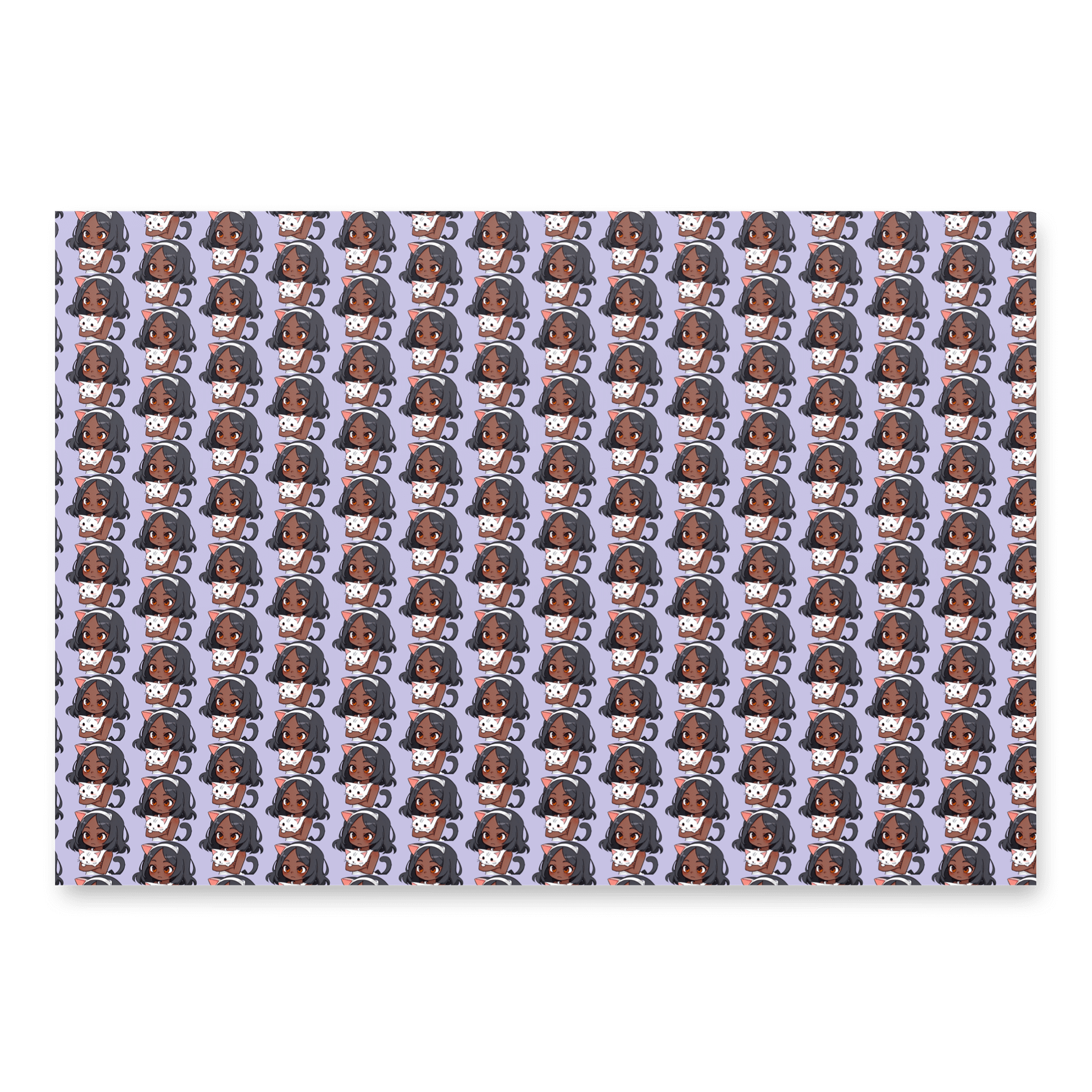 Funky Cartoon Character Wrapping Paper Set product image (2)