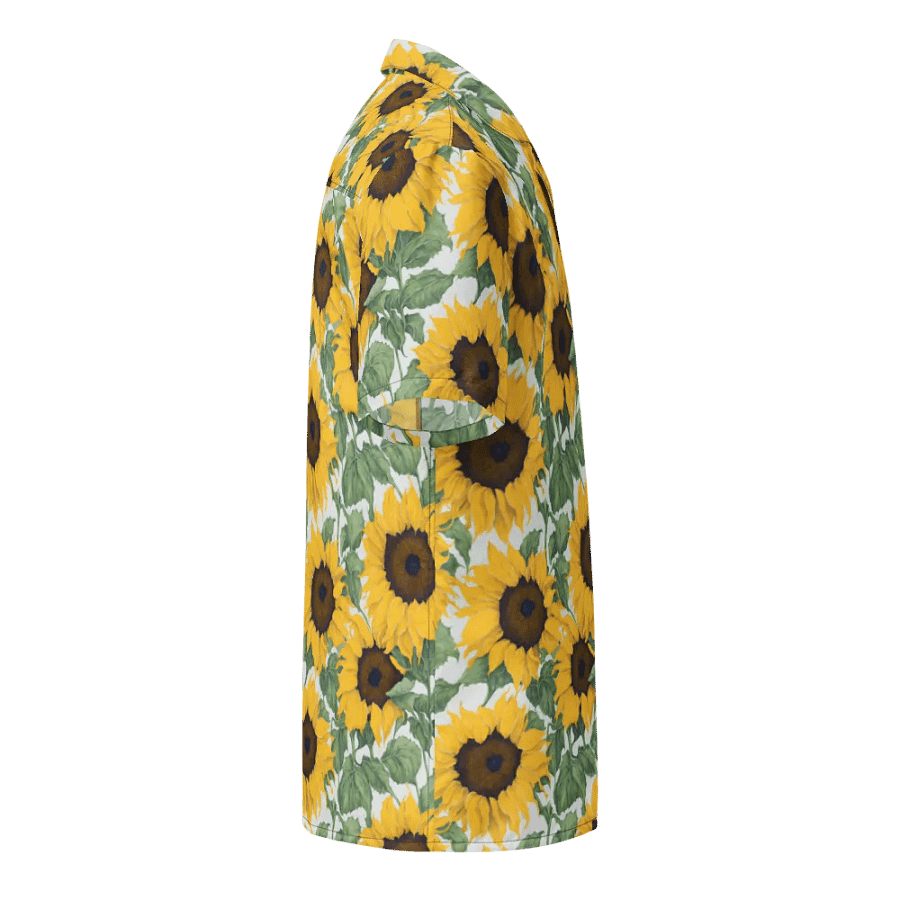 Floral Pattern Sunflower Flowers Hawaiian Shirt product image (4)