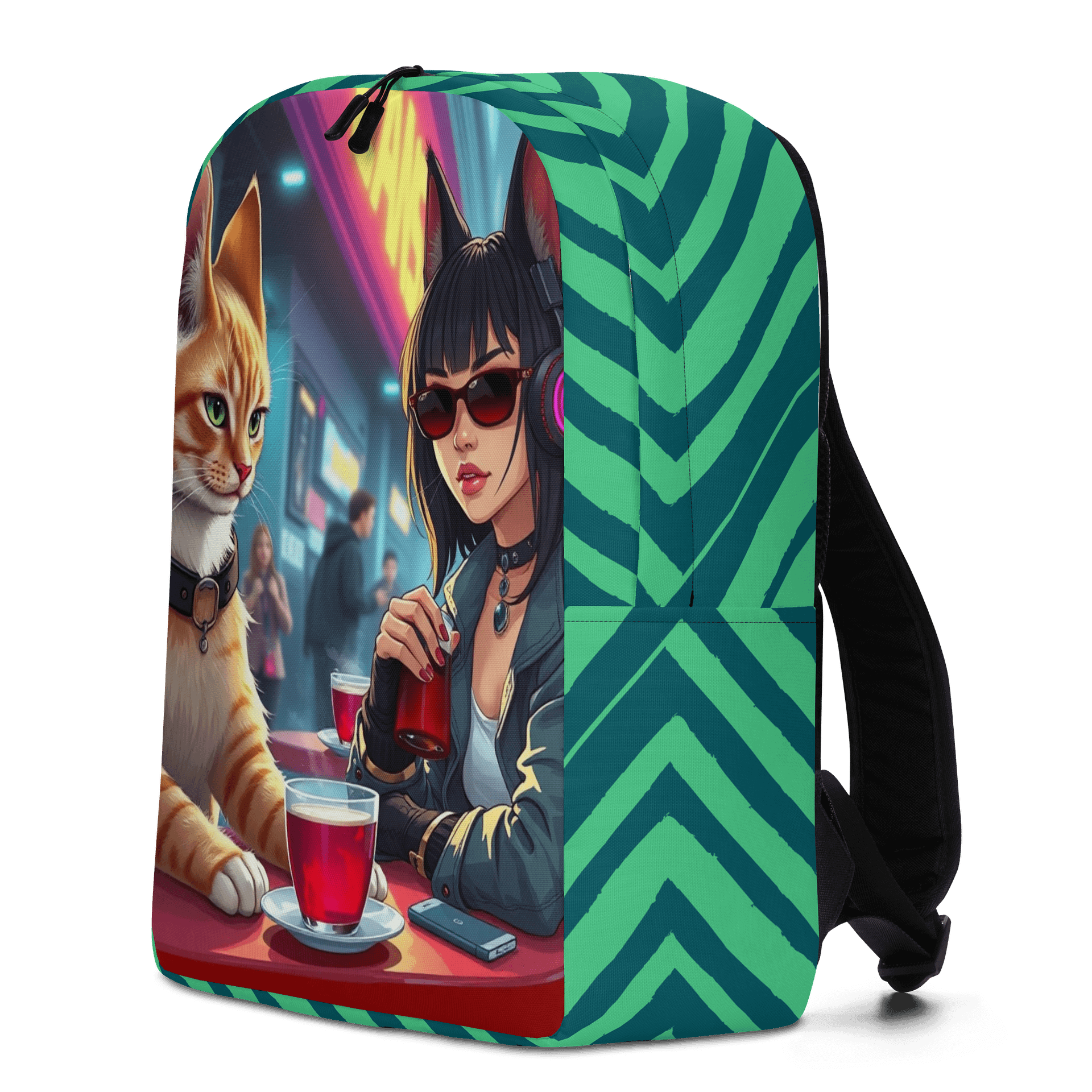 Backack-Neon Whispers: The Red Drink product image (2)
