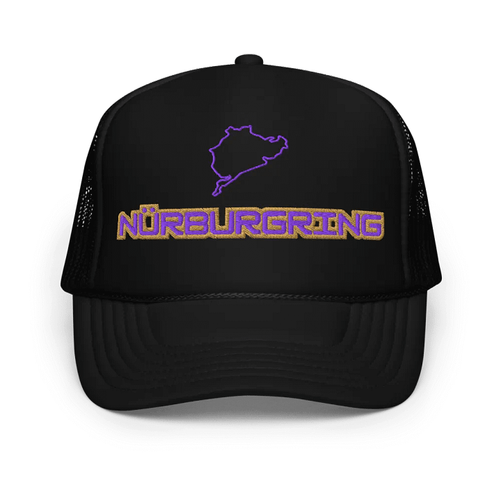 NÜRBURGRING Foam Trucker Hat product image (1)