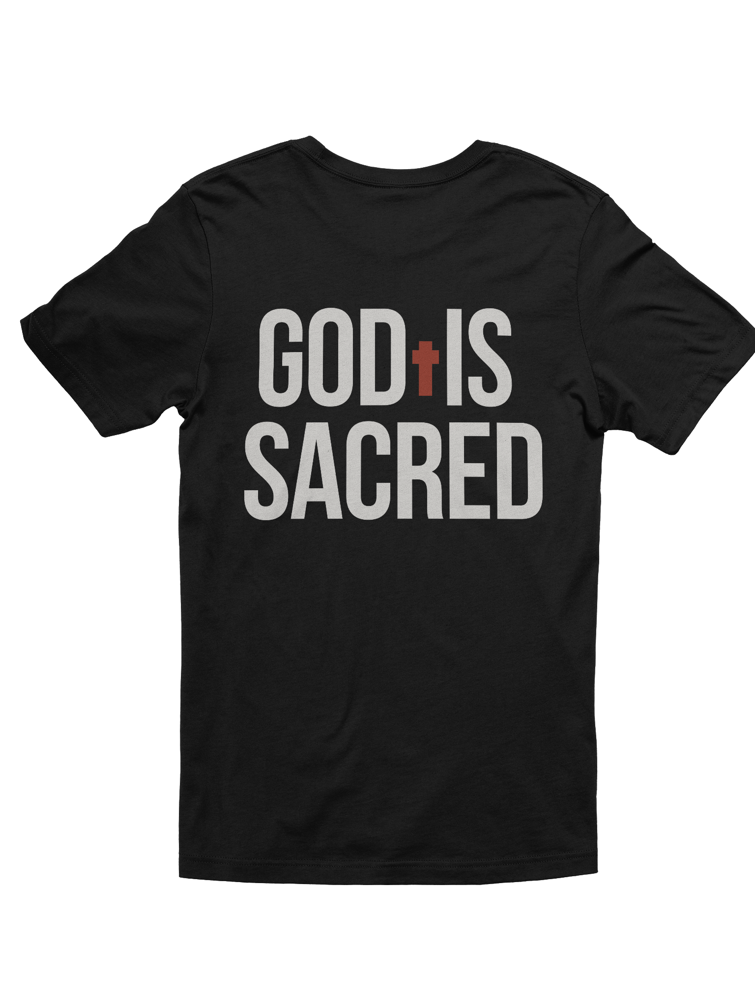 God Is Sacred — Essential Tee (Dark) product image (2)