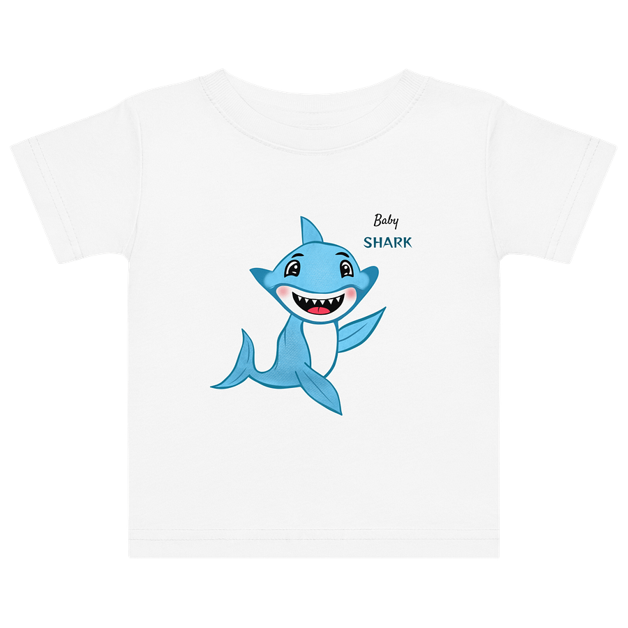 Smiling Shark Baby Jersey T-Shirt product image (5)