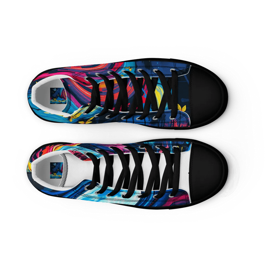 Dreamlike Cosmos High Top Shoes product image (9)