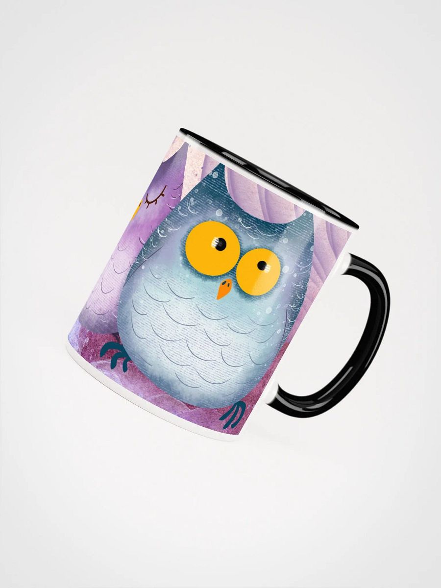 Silly Owl Trio Ceramic Accent Mug product image (54)