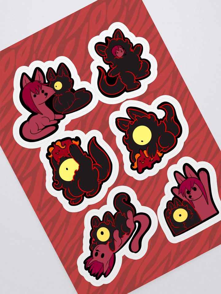 Cat Boyfriends sticker sheet product image (1)