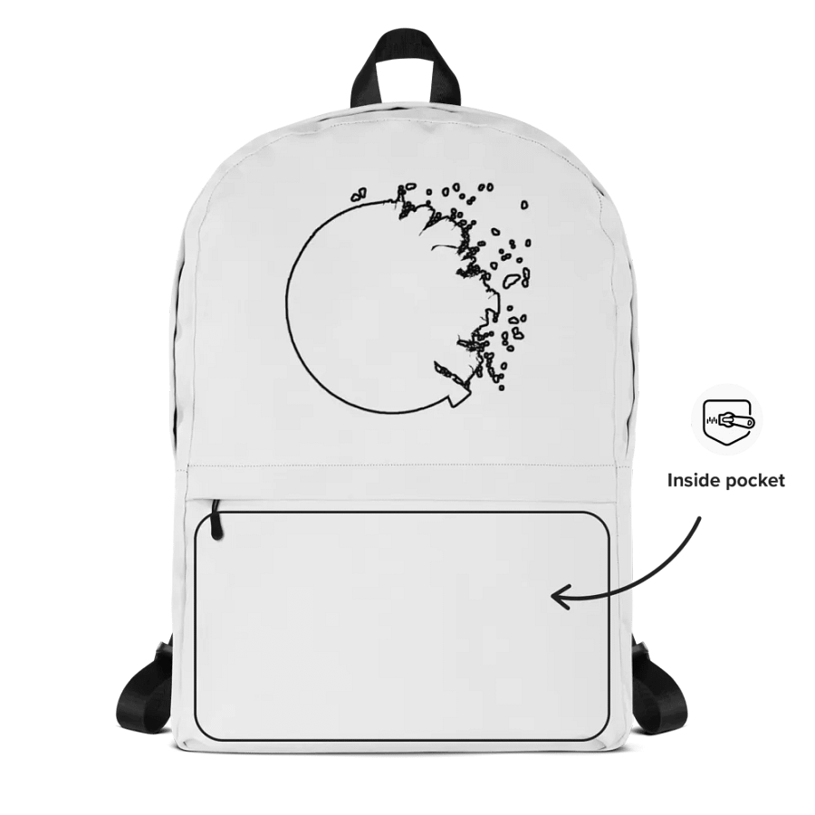 TDS Backpack White ball product image (5)